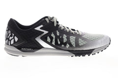 Chaser Mens Silver Gray Mesh Low Top Athletic Cross Training Shoes