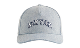 New York Knicks Denim 9Forty M Crown Snapback "Mid Indigo" khm051286 452
