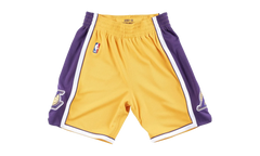 NBA Swingman Basketball Shorts "2009-10 Los Angeles Lakers - Gold" LALLTGD09