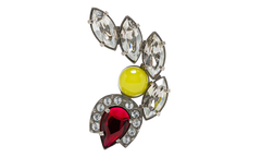 CRYSTAL EARRINGS "RED / YELLOW" SM1VG0053P6479981