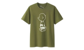 Uniqlo x Peanuts Charlie Brown Tee "Olive" KAWS202496