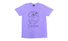 Scribble Short Sleeve T-Shirt "Purple" BSMT06 1 VLT