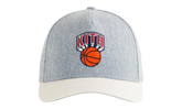 New York Knicks Two Tone 9Forty M Crown Snapback "Mid Indigo/White" khm051287 452