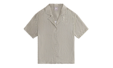 Elena Monogram Silk Camp Shirt WMNS "Khaki" khw030292 359