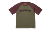 Rhinestone Raglan S/S Top "SS26- olive" SU27323