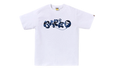 Color Camo Balloon Tee "White / Navy" 1L80 110 020 WHT