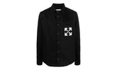Single Arrow Denim Shirt "Black" OMYD027C99DEN0021001