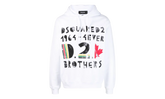 D2 Brothers Hoodie "White" S71GU0574S25551100