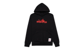 Air Jordan Retro 4 Graphics Fleece Pullover Hoodie "Black / Red" DD3867 010