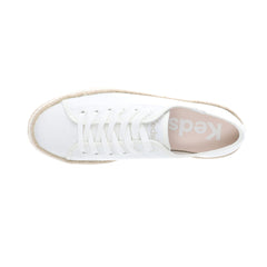 Triple Up Canvas Jute Pop Foxing Lace Up Sneakers