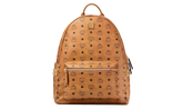 Medium Stark Backpack in Visetos "Cognac" MMKEAVE12CO001