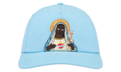 Black Mary Cap "Light Blue" DT467