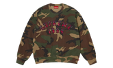 Plaid Arc Crewneck "SS26 - Woodland Camo" SU27407