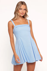 Caitlin Mini Dress - Periwinkle