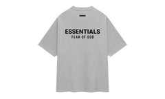 Jersey Crewneck T-Shirt "Light Heather Grey" 125H0244368F