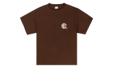 EE BASIC T-SHIRT "FW24 - Brown/White" EE812