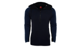 Tech Fleece Half Zip Hoodie "Obsidian Heather / Black" 884892 451