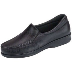 Women's Twin Slip On Loafer in Black