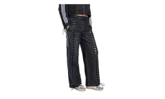 ORIGINALS DENIM FB LACING PANTS WMNS "Black" KS3878