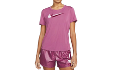Dri-FIT Swoosh Run Short-Sleeve Running Top"LIGHT BURGUNDY" DD6478 507