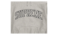 Metallic Arc Hooded Sweatshirt "SS23 - Heather Grey" SU27234