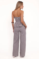 Abbott Pants - Brown Gingham