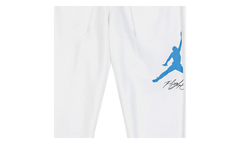Jordan Essentials BAseline Jogger Pants "White / Blue" FD7345-100