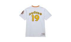 MLB Legends Ringer Tony Gwynn Short Sleeve T-Shirt "San Diego Padres - Brown" FC8197 SDPWHIT