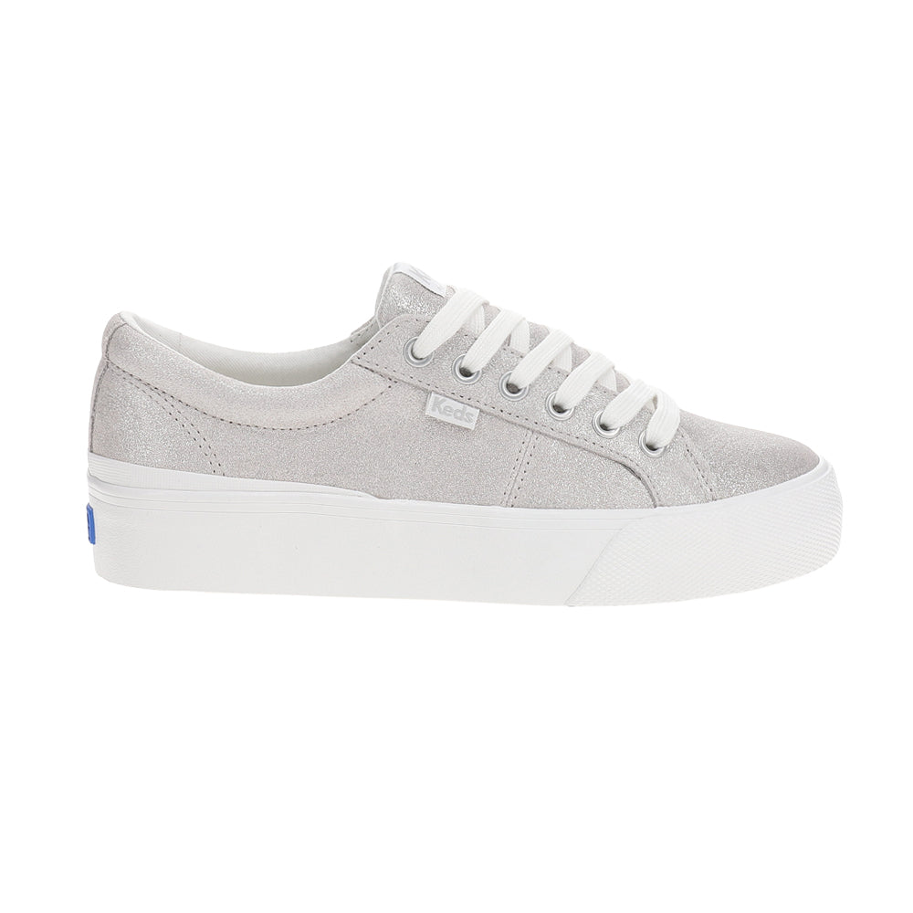 Jump Kick Duo Glitter Suede Lace Up Sneakers