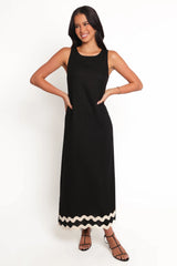 Juno Maxi Dress - Black