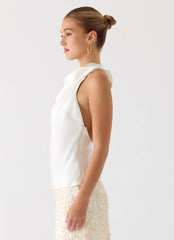 Malani Top - White