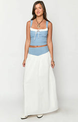 Till Forever Mid Wash Denim Top