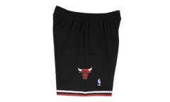 Chicago Bulls Swingman Shorts "Black / Red" MSHAC18023 CBUBLCK97